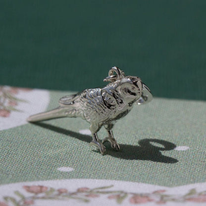 Budgie Silver Charm - MYLEE London