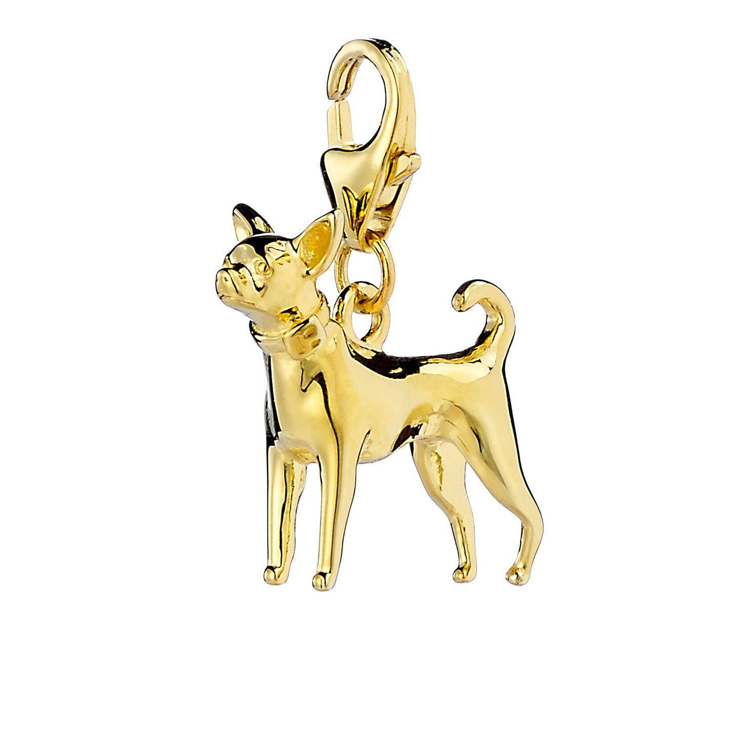 Chihuahua Gold Charm - MYLEE London