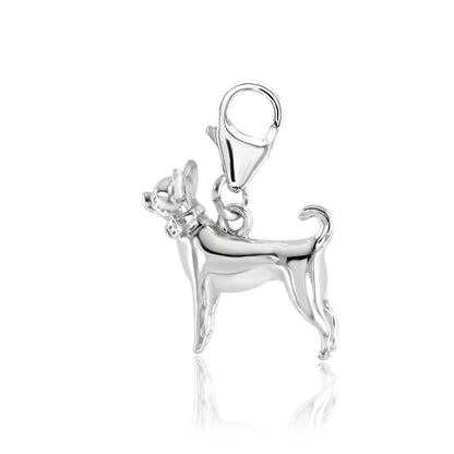 Chihuahua Silver Charm - MYLEE London