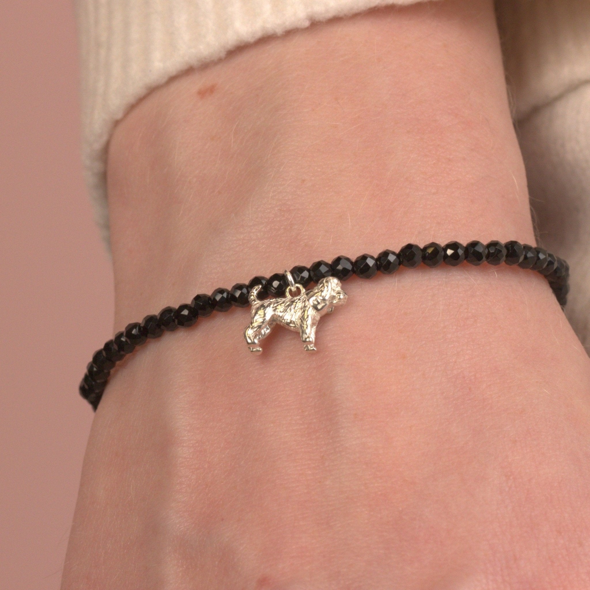 Cockapoo Crystal Arts Cockapoo Crystal Bracelet - Personalised – MYLEE London