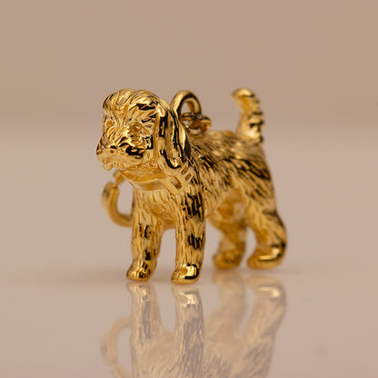 Cockapoo Gold Charm - MYLEE London