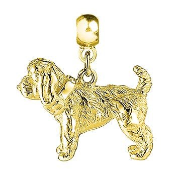 Cockapoo Gold Charm - MYLEE London