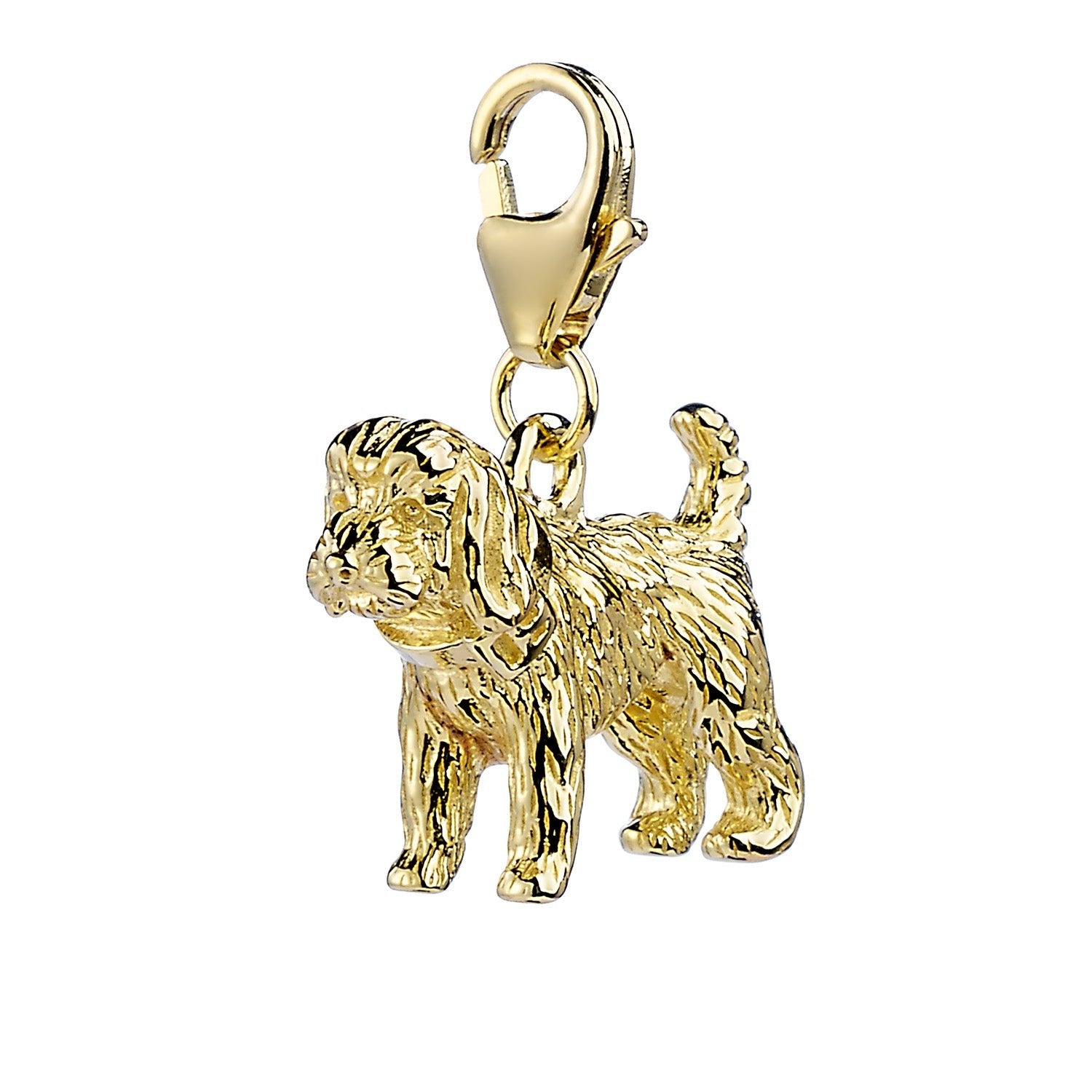 Cockapoo Gold Charm - MYLEE London