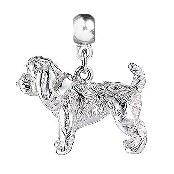 Cockapoo Silver Charm - MYLEE London