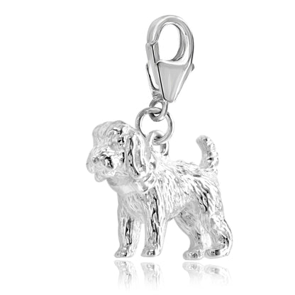 Cockapoo Silver Charm - MYLEE London