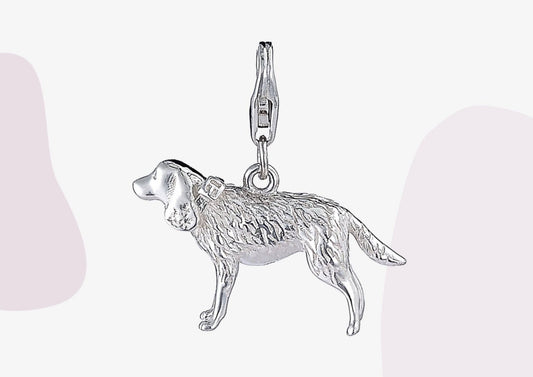 Cocker Spaniel Silver Charm - MYLEE London