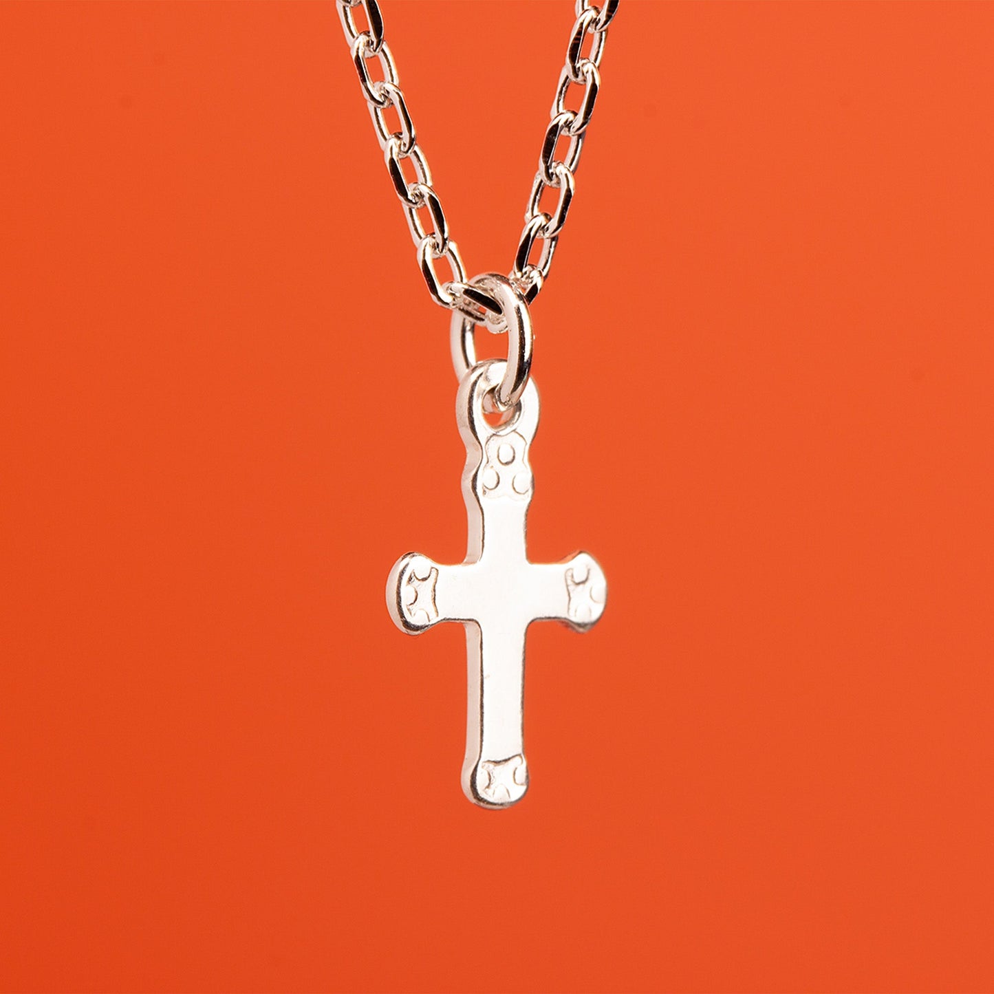 Cross Necklace - Sterling Silver - MYLEE London