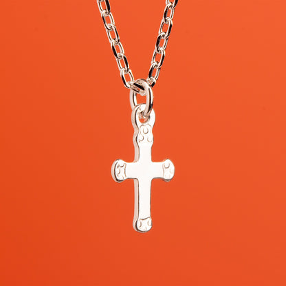 Cross Necklace - Sterling Silver - MYLEE London