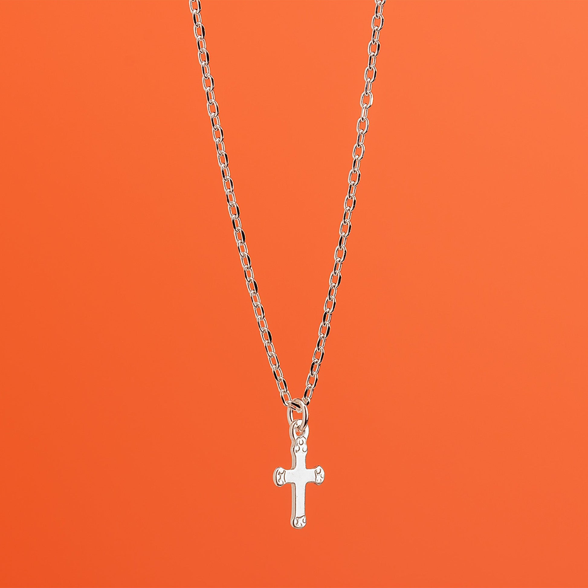 Cross Necklace - Sterling Silver - MYLEE London