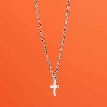 Cross Necklace - Sterling Silver - MYLEE London