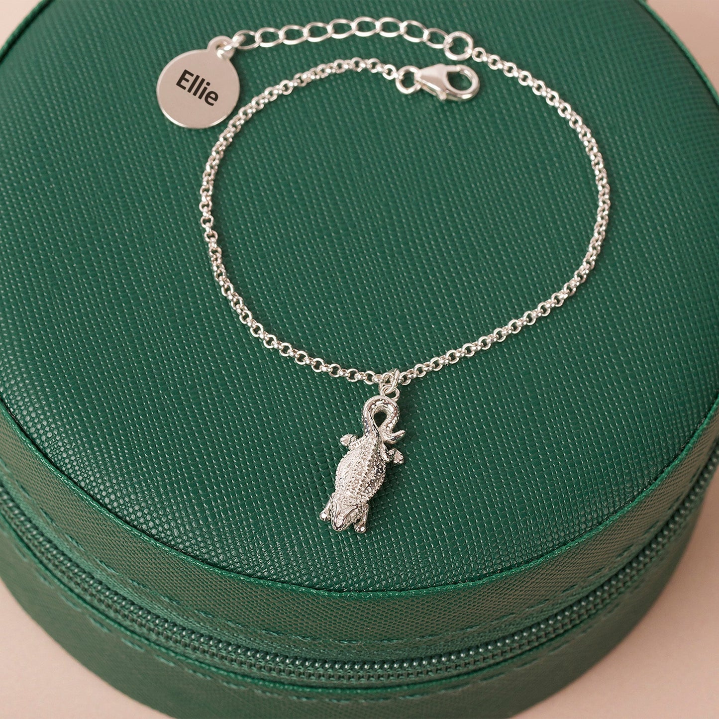 Dainty Chain Bracelet with Pet Charm - Personalised - Sterling Silver - MYLEE London