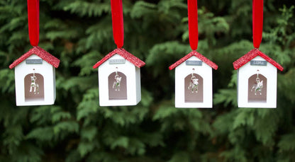 Dog Kennel and Dog Christmas Tree Decoration - MYLEE London