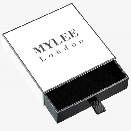 English Setter Silhouette Silver Ball Bead Bracelet - Personalised - MYLEE London
