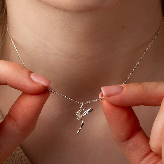 Fairy Necklace - Sterling Silver - MYLEE London