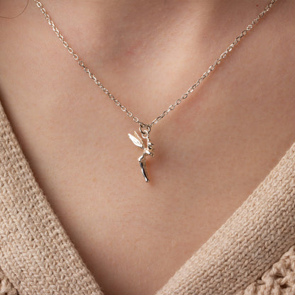 Fairy Necklace - Sterling Silver - MYLEE London