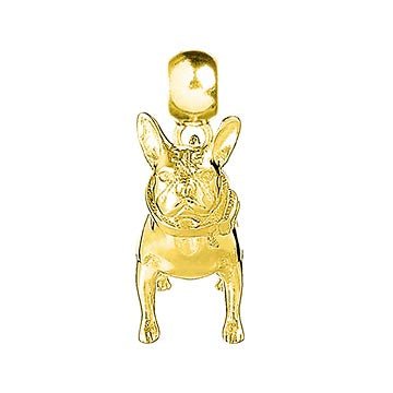 French Bulldog Gold Charm - MYLEE London