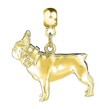 French Bulldog Gold Charm - MYLEE London