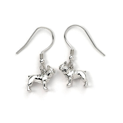 French Bulldog Silver Earrings - MYLEE London