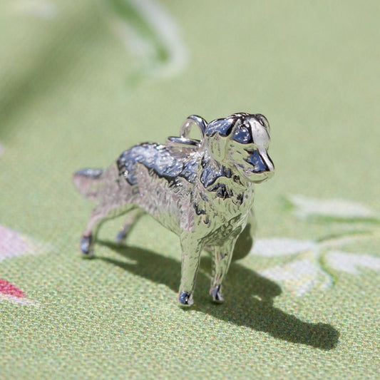 Golden Retriever Silver Charm - MYLEE London