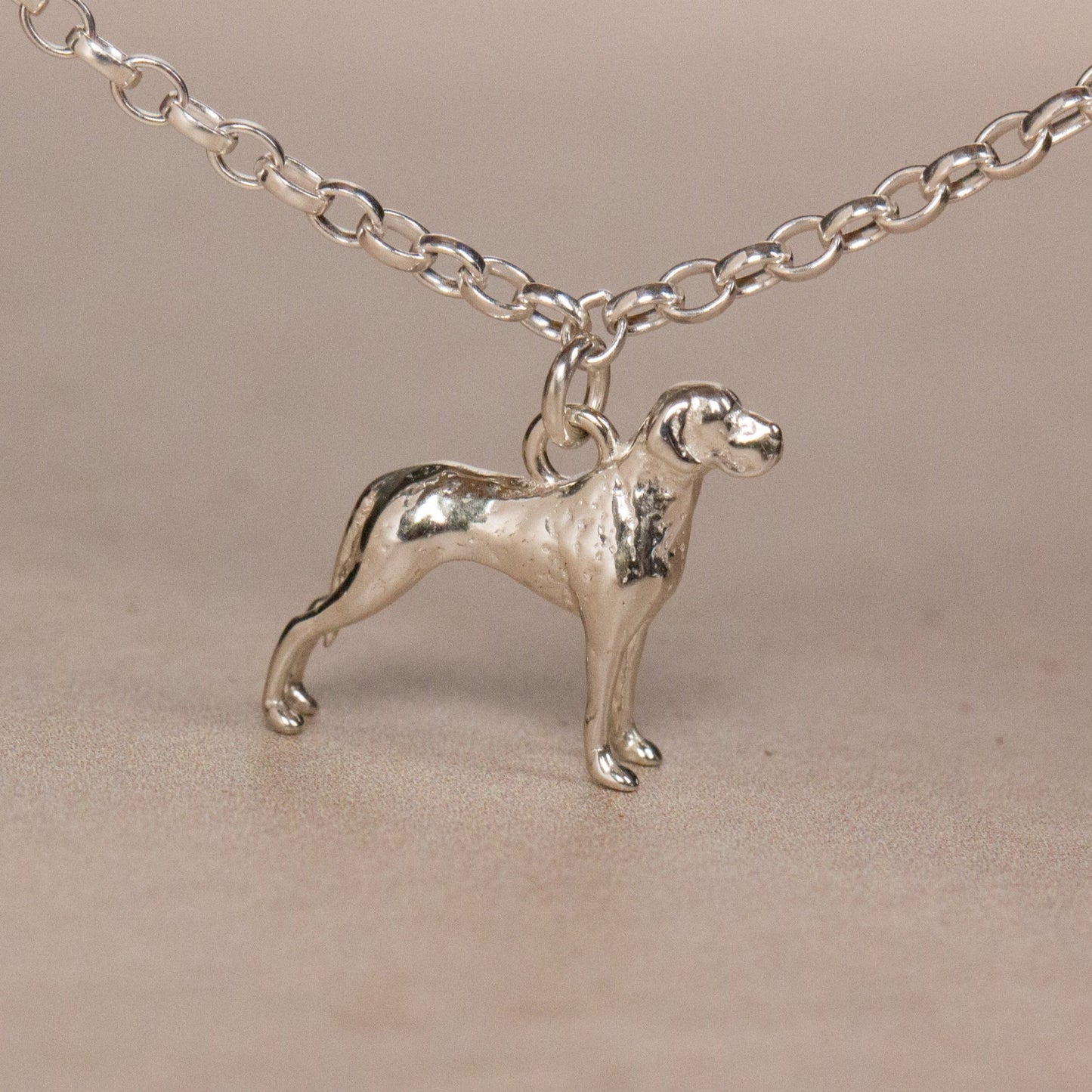 Great Dane Chain Bracelet - Personalised - Sterling Silver - MYLEE London
