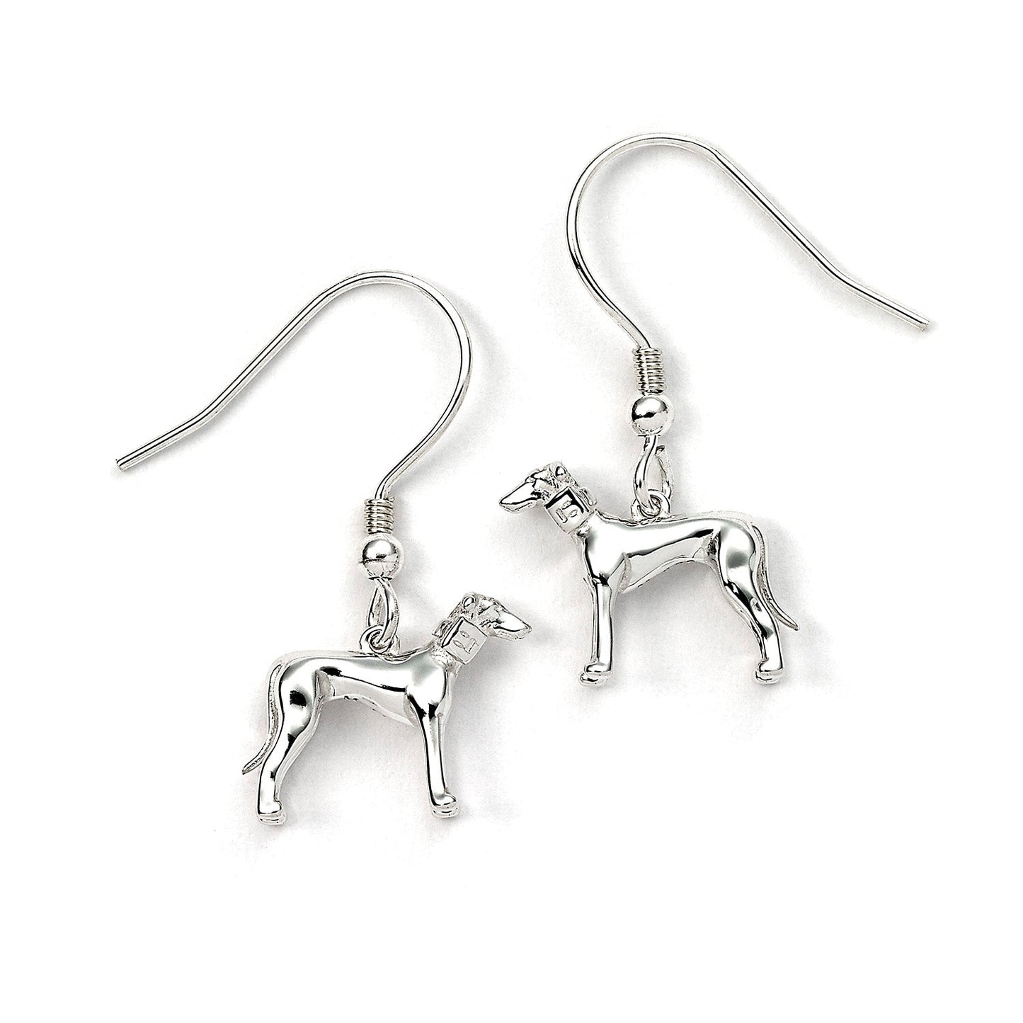 Greyhound Silver Earrings - MYLEE London