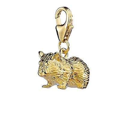 Guinea Pig Gold Charm - MYLEE London