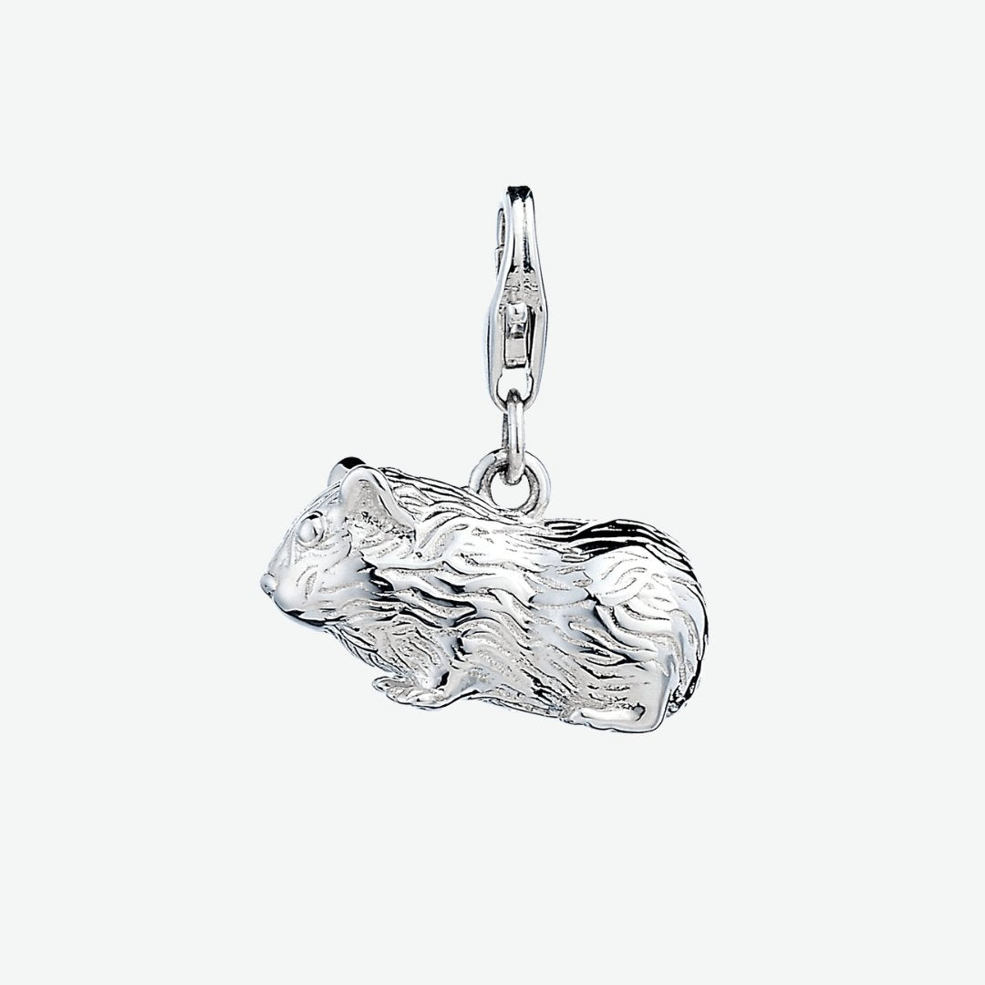 Guinea Pig Silver Charm MYLEE London