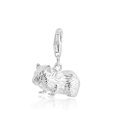 Guinea Pig Silver Charm - MYLEE London