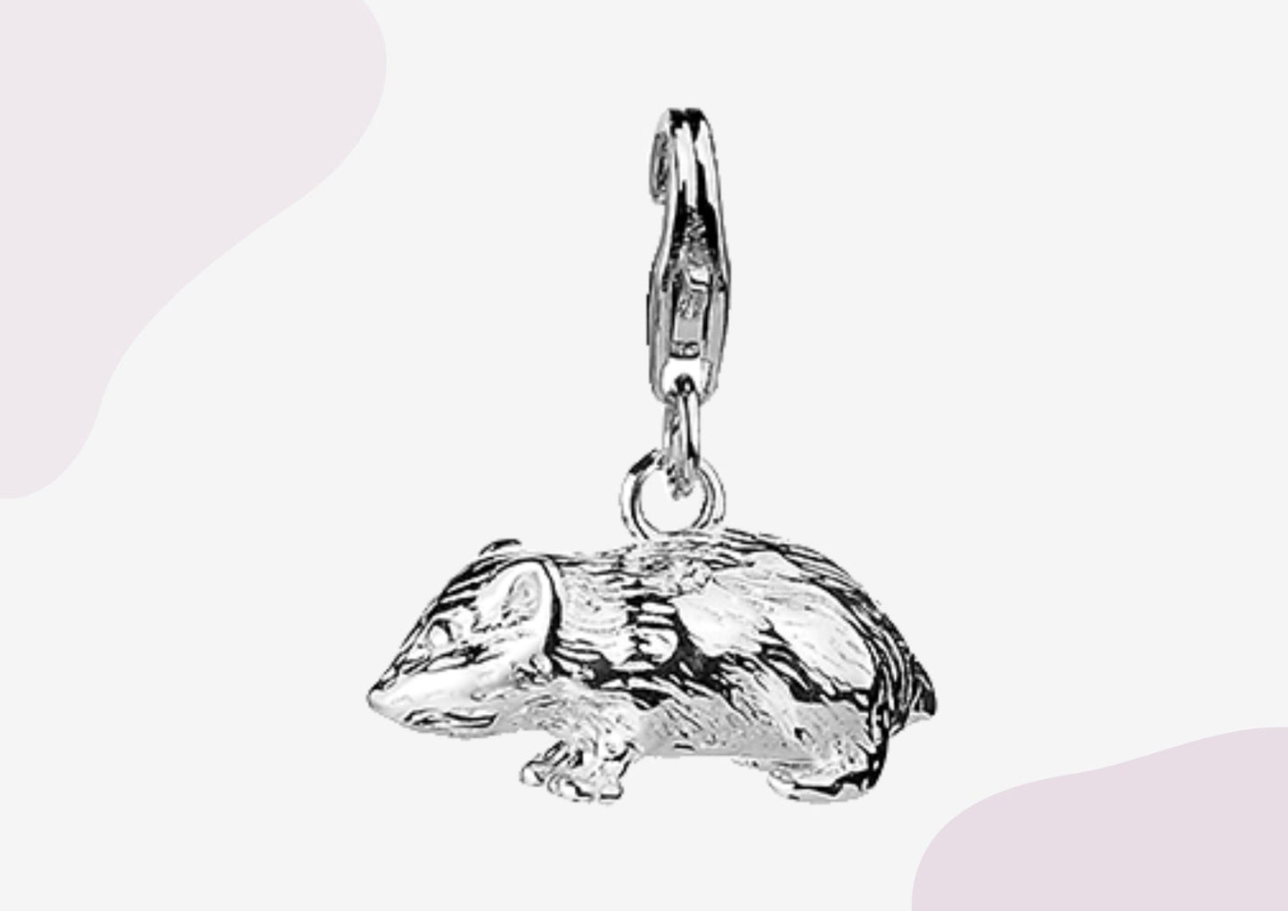 Hamster Silver Charm - MYLEE London