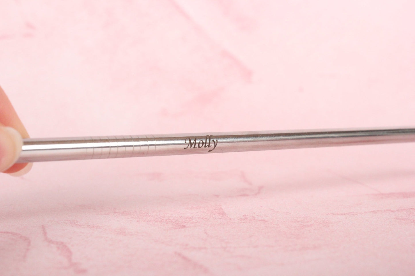 Heart Shaped Cocktail Glass with Free Personalised Straw - MYLEE London