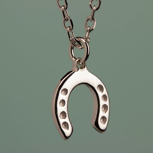 Horseshoe Necklace - Sterling Silver - MYLEE London