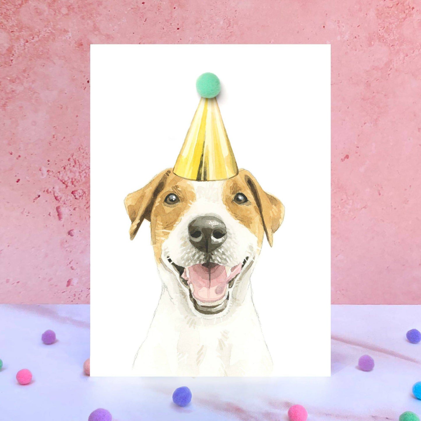 Jack Russell Birthday Card - MYLEE London