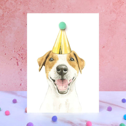 Jack Russell Birthday Card - MYLEE London
