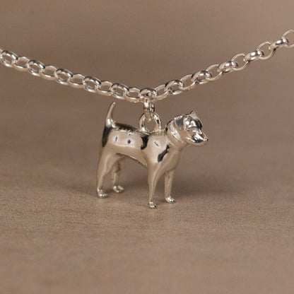 Jack Russell Chain Bracelet - Personalised - Sterling Silver - MYLEE London