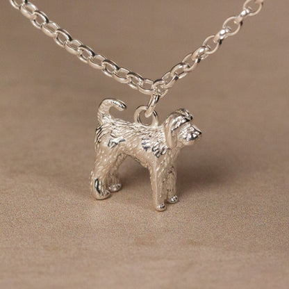 Labradoodle Chain Bracelet - Personalised - Sterling Silver - MYLEE London