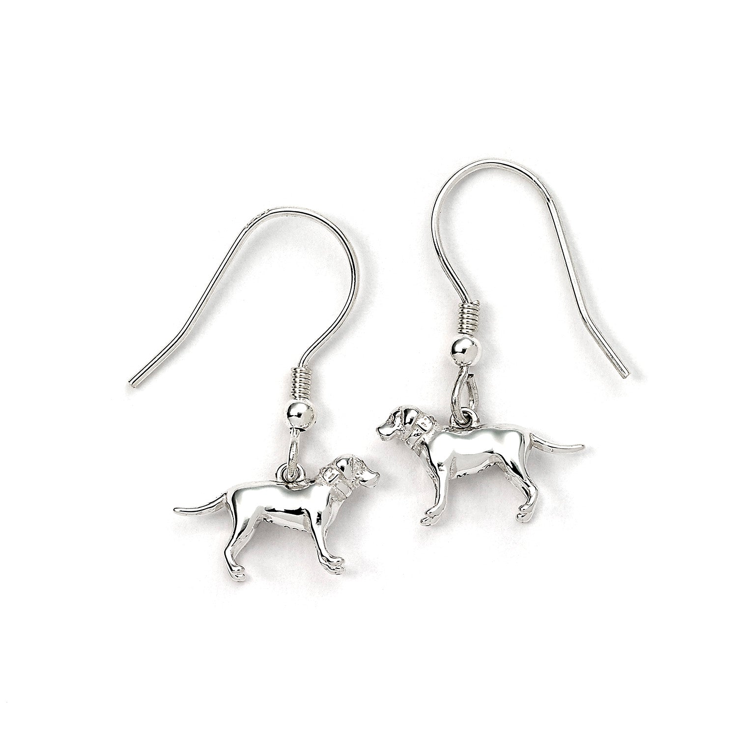 Labrador Silver Earrings - MYLEE London