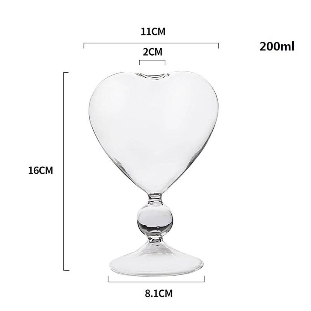Heart Shaped Cocktail Glass - MYLEE London
