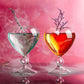 Heart Shaped Cocktail Glass