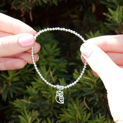 Owl sterling silver jewellery