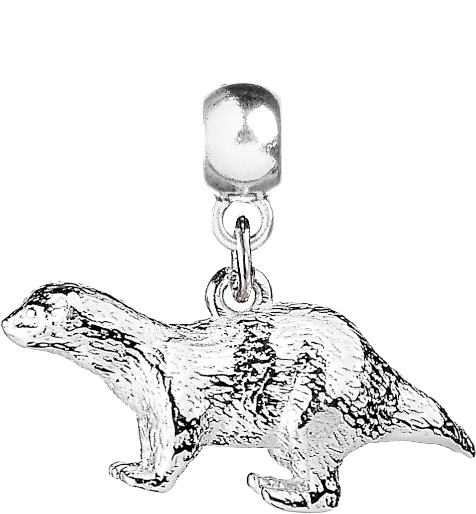 Ferret Silver Charm