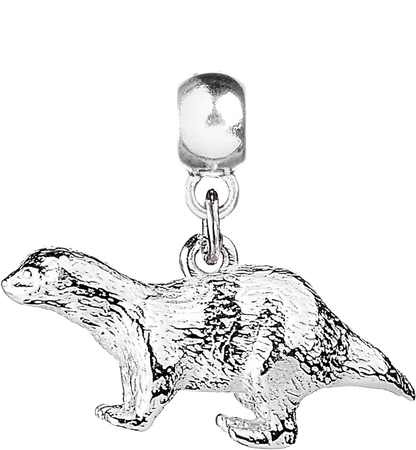 Ferret Silver Charm