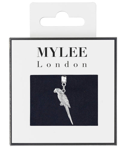 Parrot Silver Plated Charm - MYLEE London