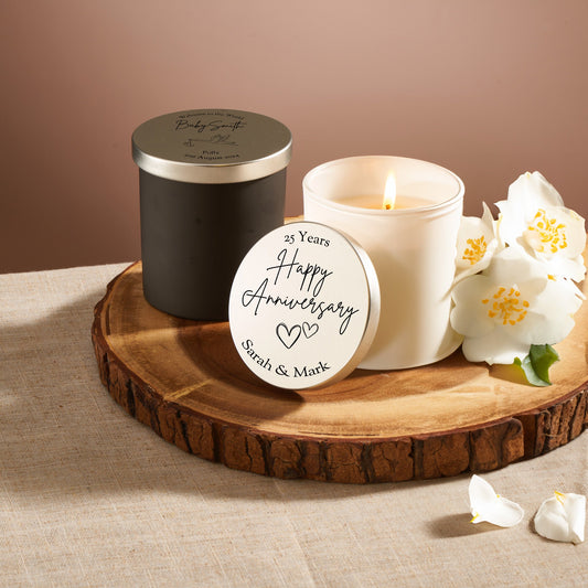 Personalised Candle - Jasmine Scented - MYLEE London