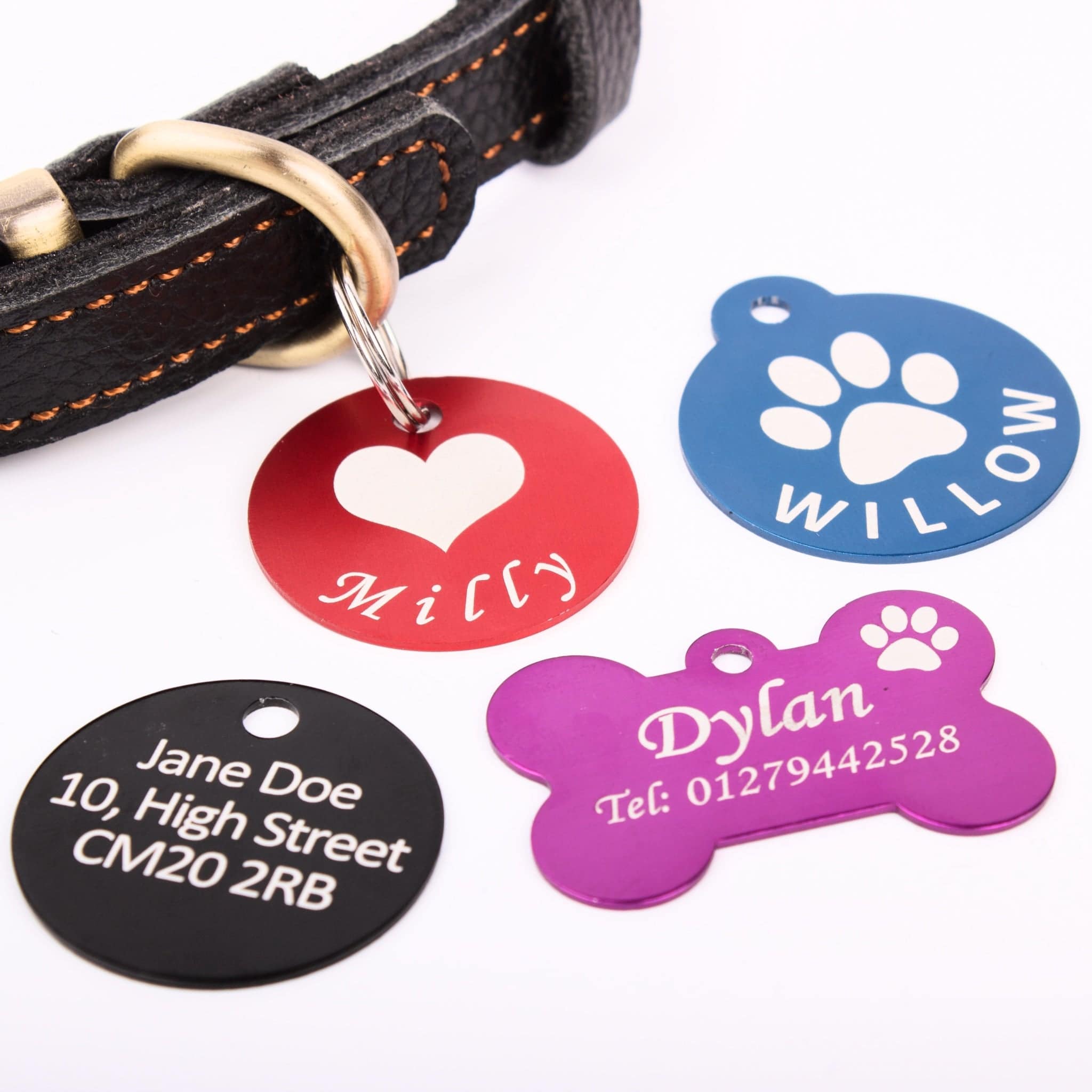 Personalised Dog ID Tag MYLEE London