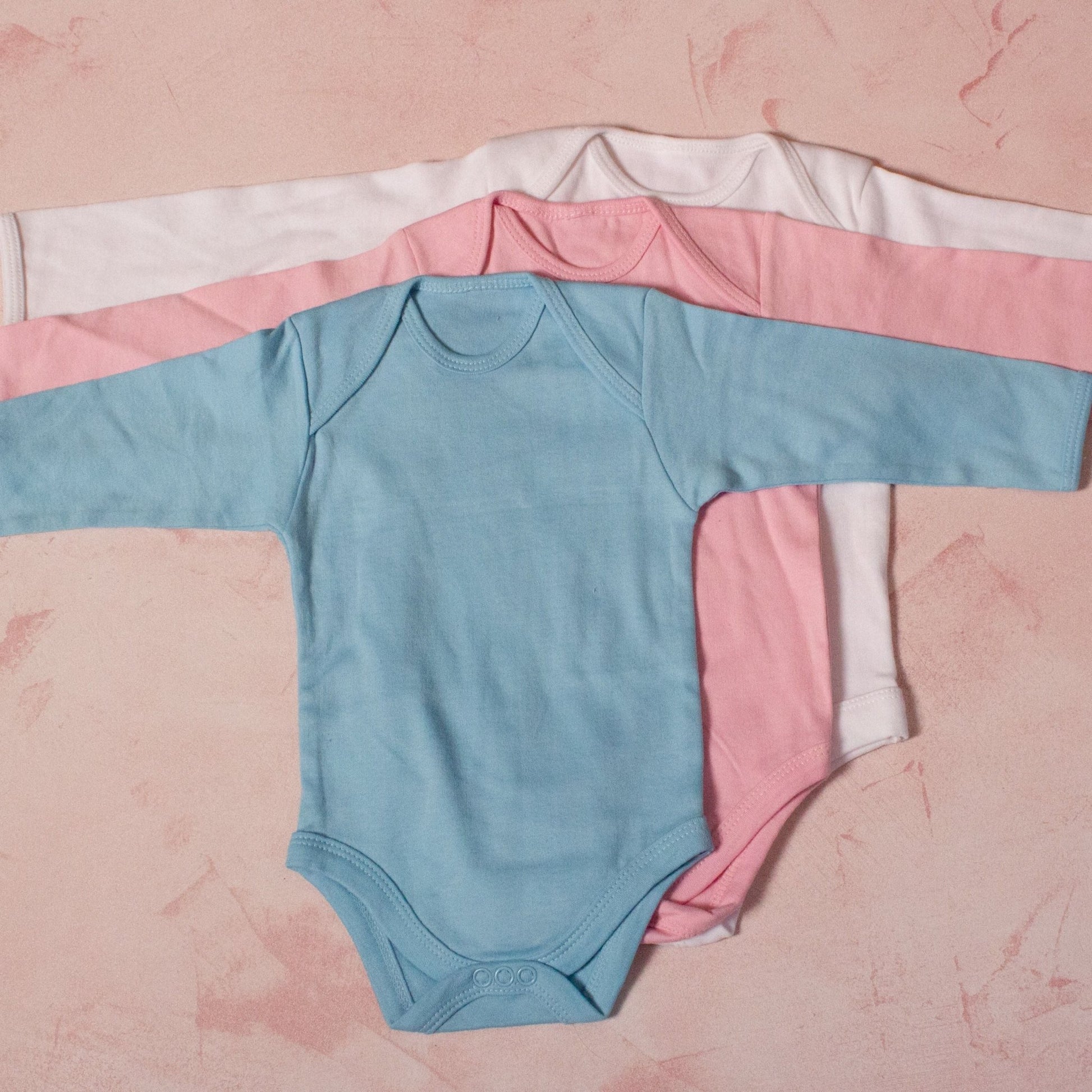 Personalised Embroidered Birth Flower Baby Grow - MYLEE London