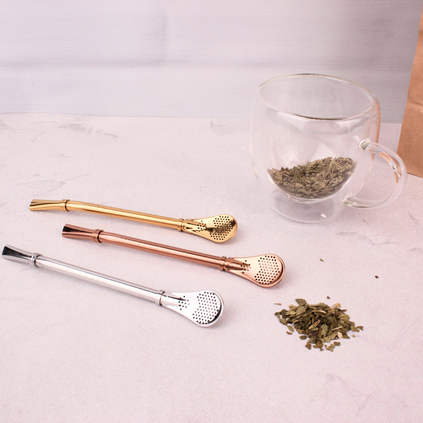 Personalised Filtered Yerba Mate Bombilla Straw - MYLEE London