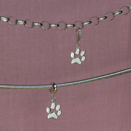 Personalised Paw Print Charm - MYLEE London