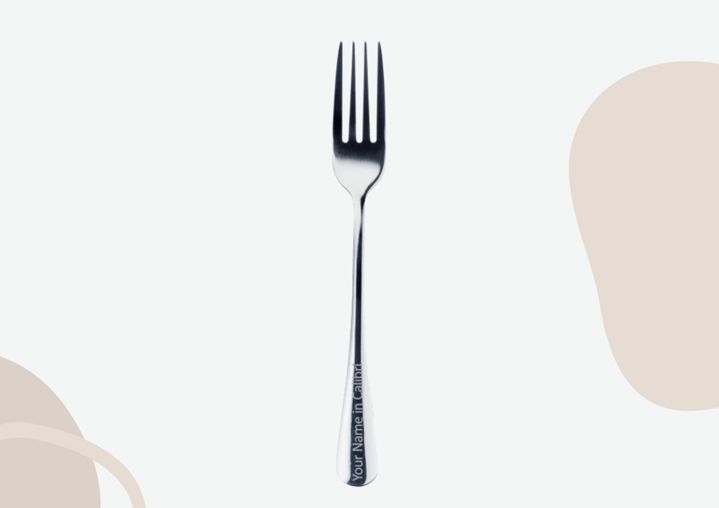 Personalised Stainless Steel Fork - MYLEE London