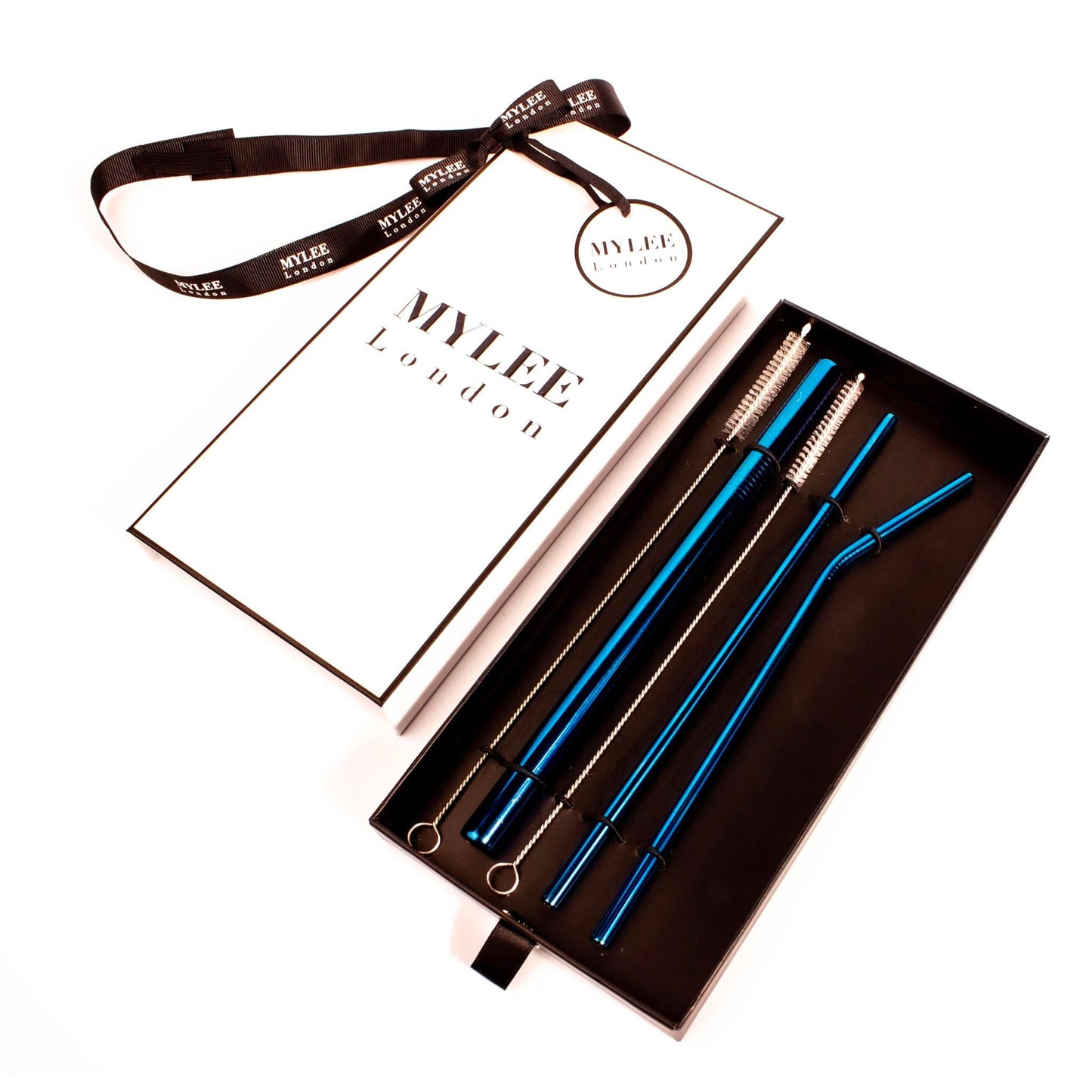 Personalised Straw Gift Set with Free Gift Wrapping - MYLEE London