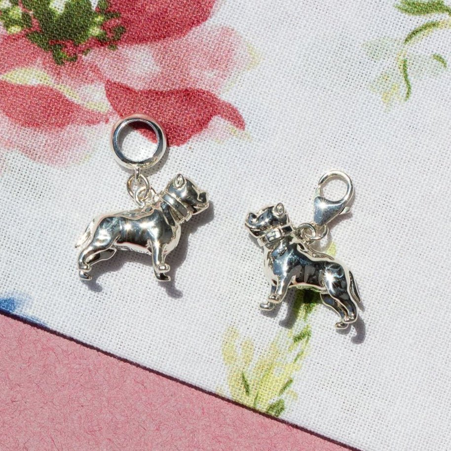 Pitbull Silver Charm - MYLEE London